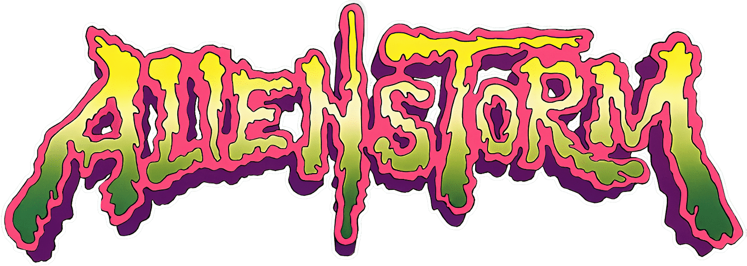 Alien Storm logo for Atari ST
